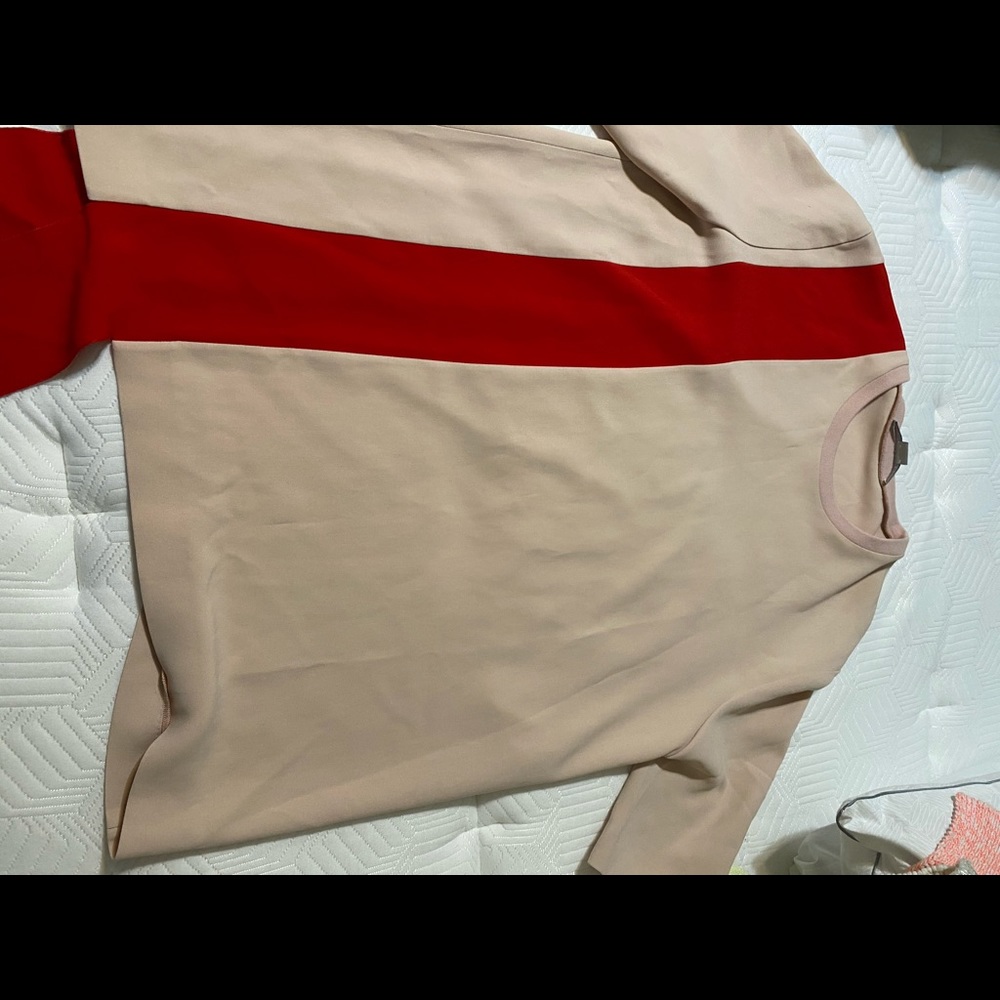 Stella McCartney red stripe shirt